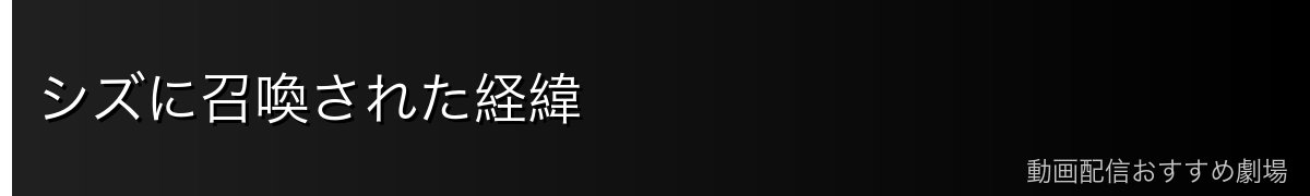 シズに召喚された経緯