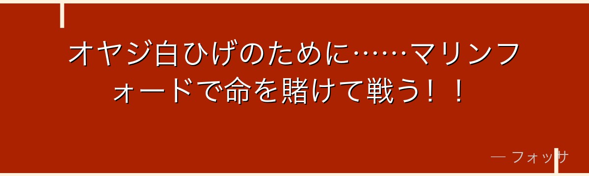 オヤジ白ひげのために……マリンフォードで命を賭けて戦う！！