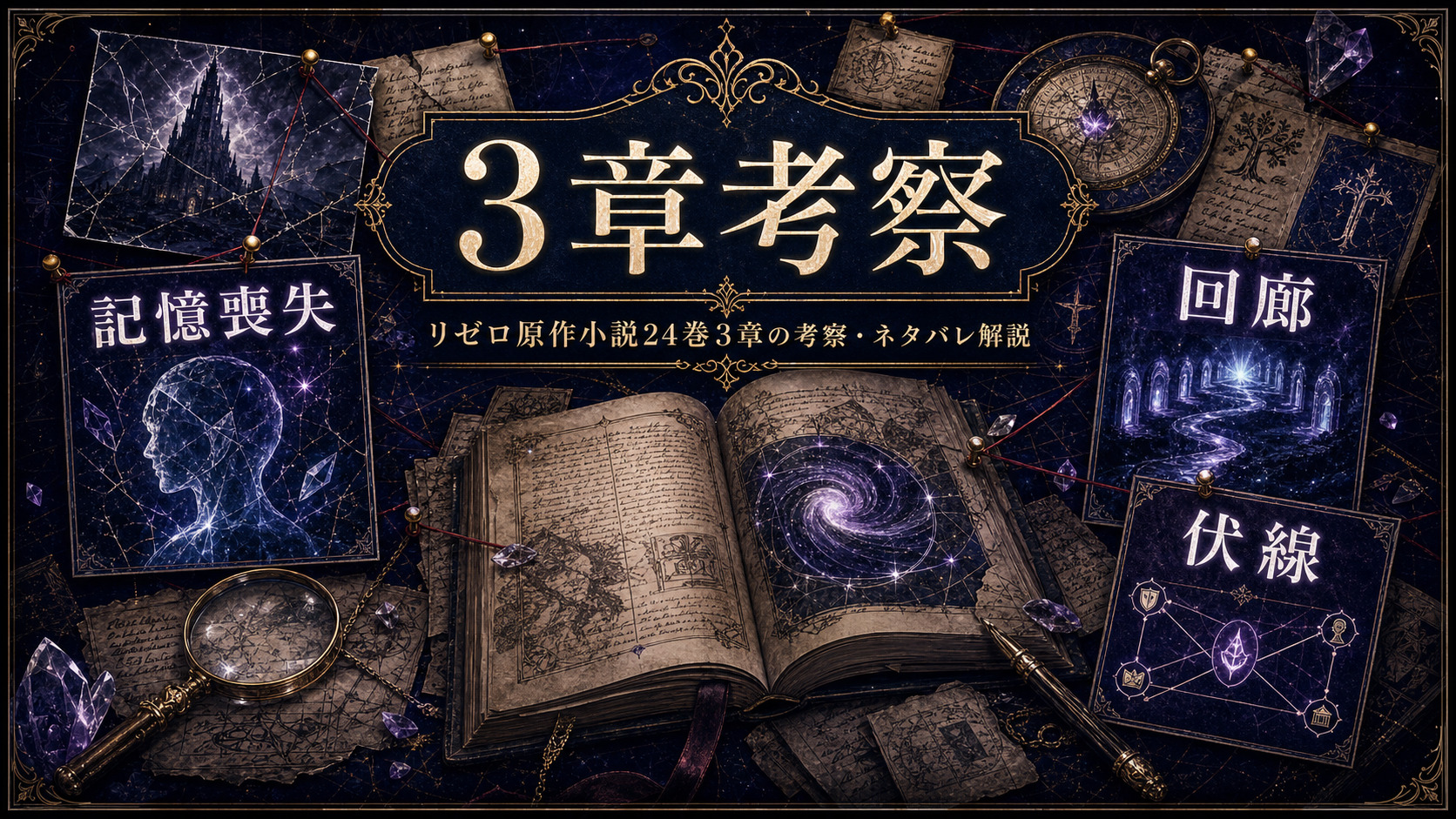 リゼロ24巻3章の考察とネタバレ解説を示すImage2図解