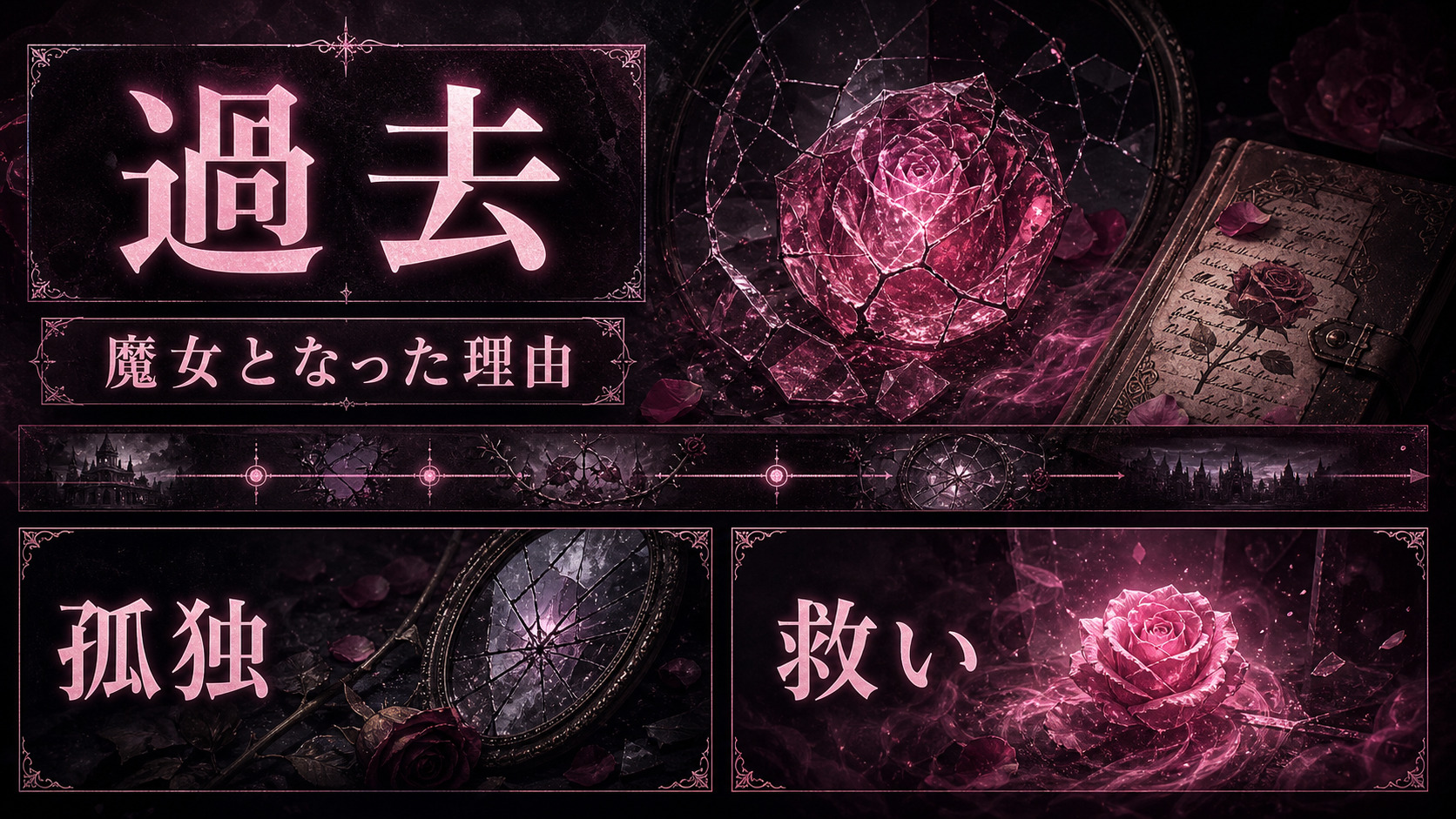 カーミラの過去と魔女となった理由を示すImage2図解