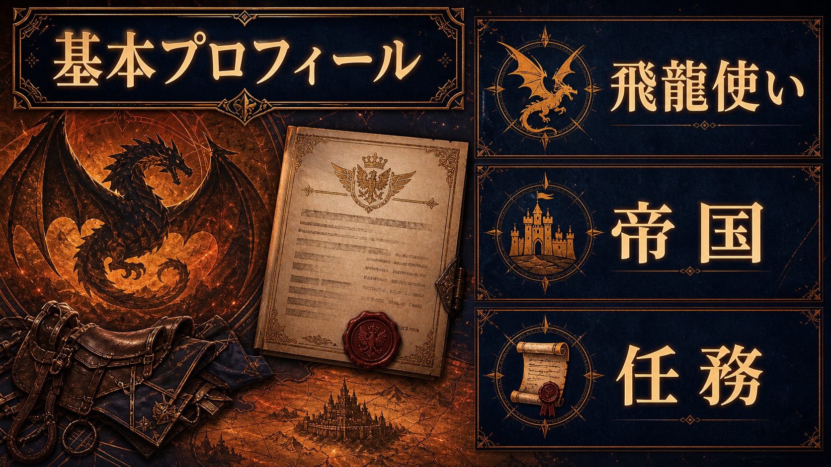 マイルズの基本プロフィールを示すImage2図解