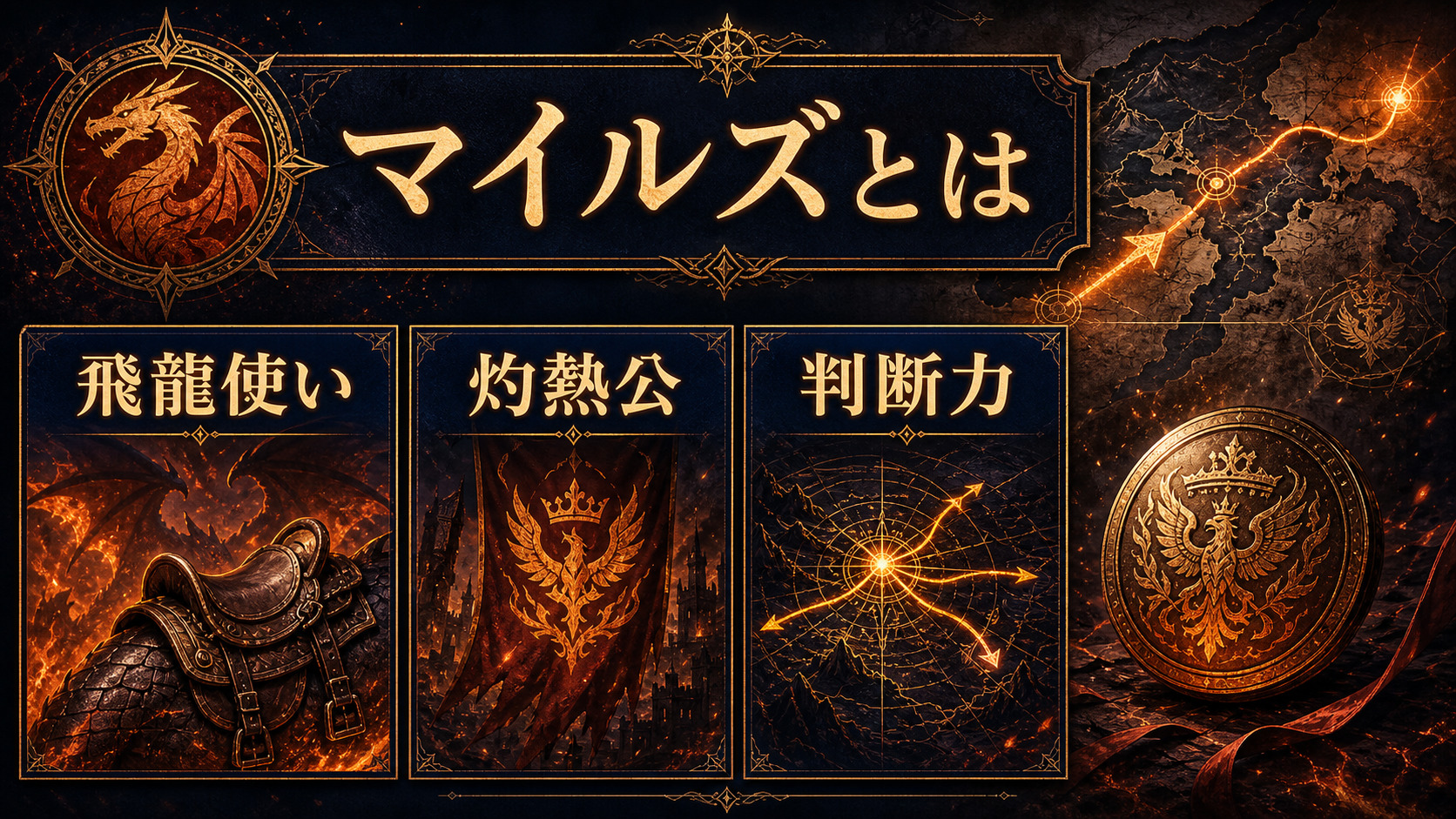 マイルズの役割と判断力を示すImage2図解