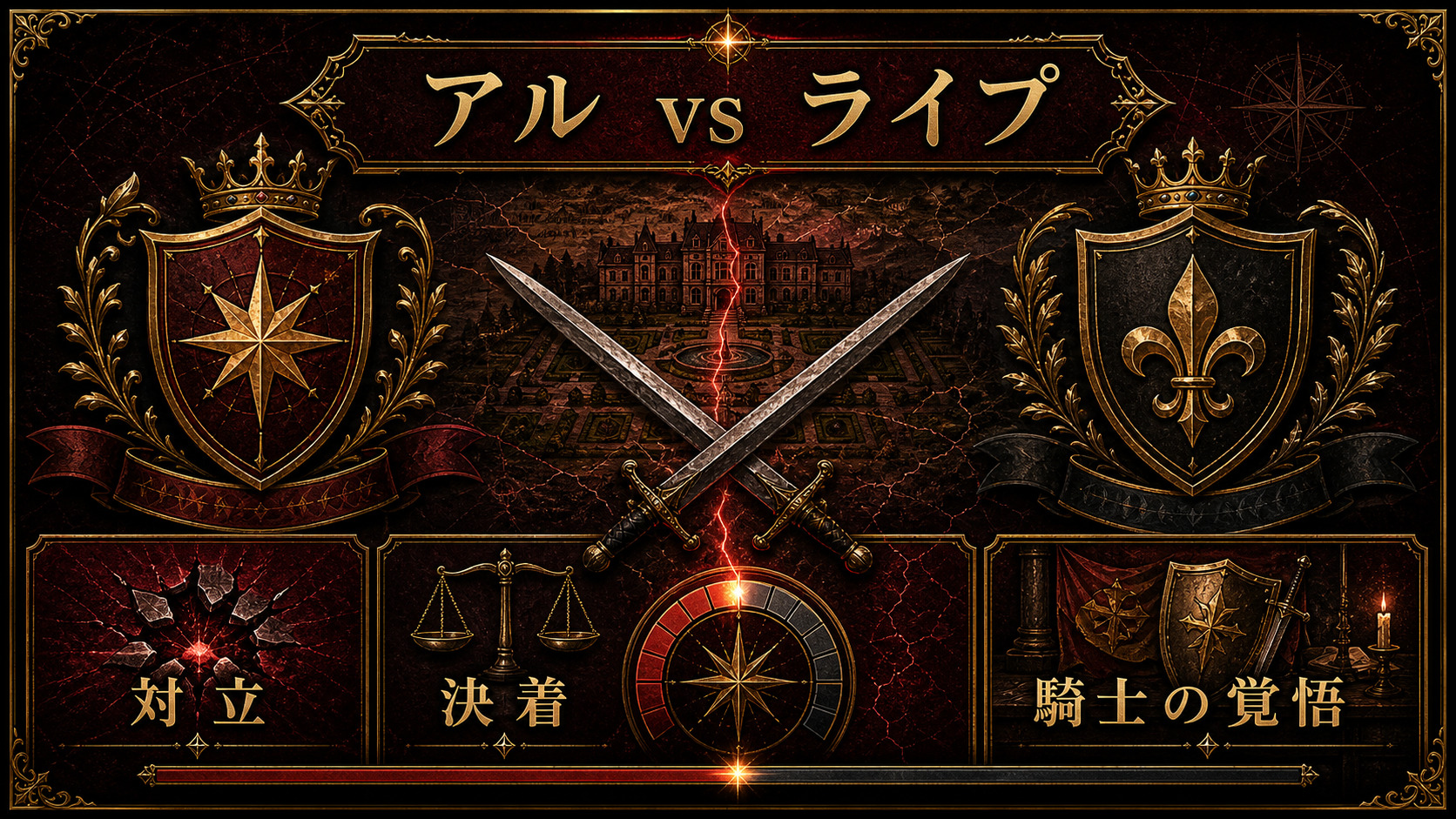 アルとライプの対立を示すImage2図解