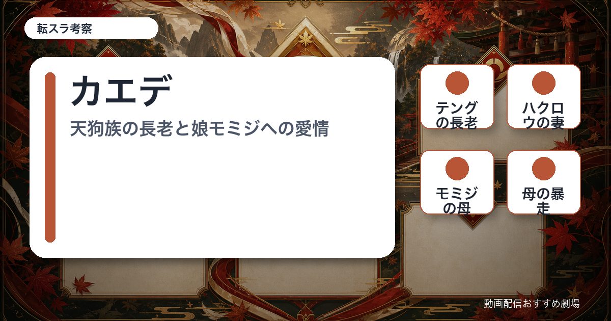 カエデの要点を整理したアイキャッチ画像
