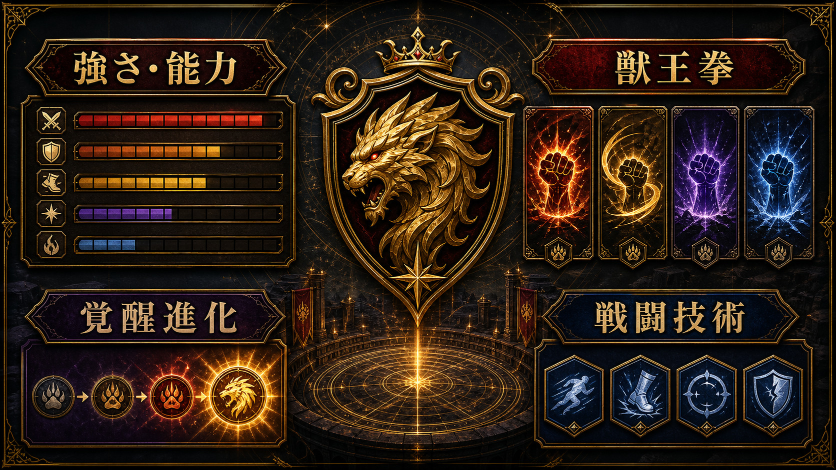 カリオンの強さと能力を示すImage2図解