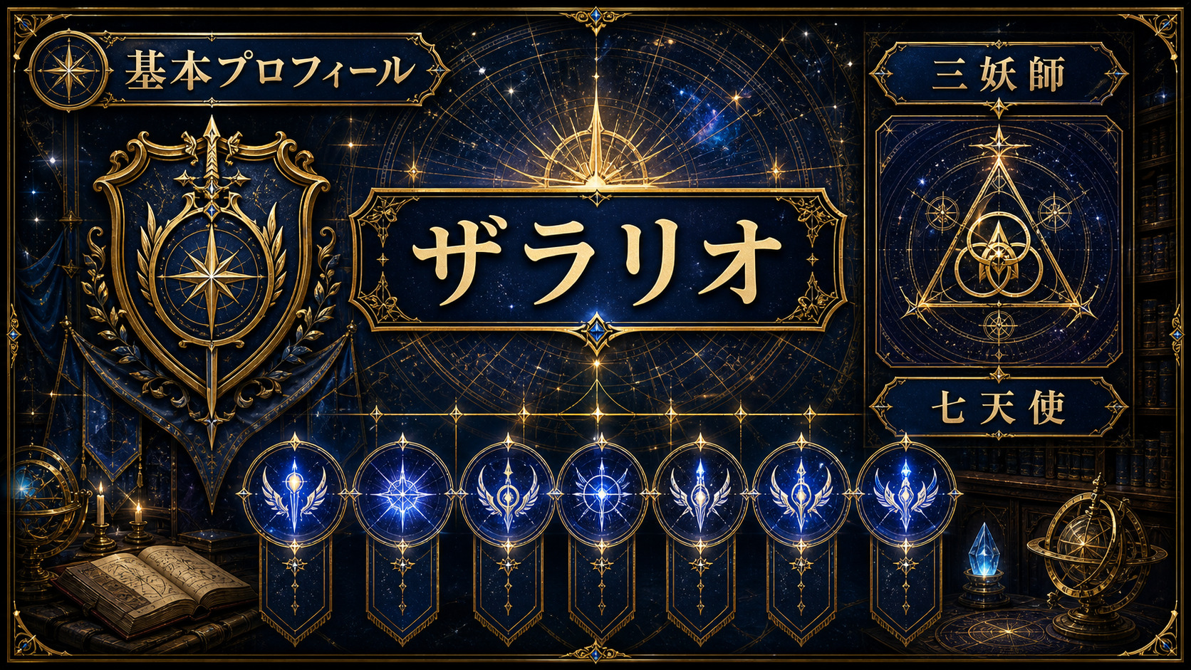 ザラリオの基本プロフィールを示すImage2図解