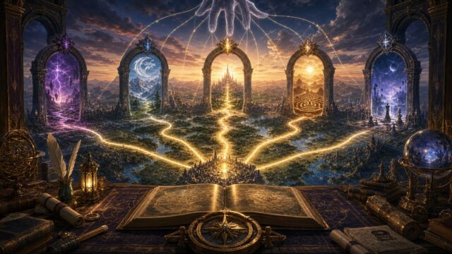 無職転生の5つのターニングポイントと神の誘導に抗う年表を象徴したアイキャッチ