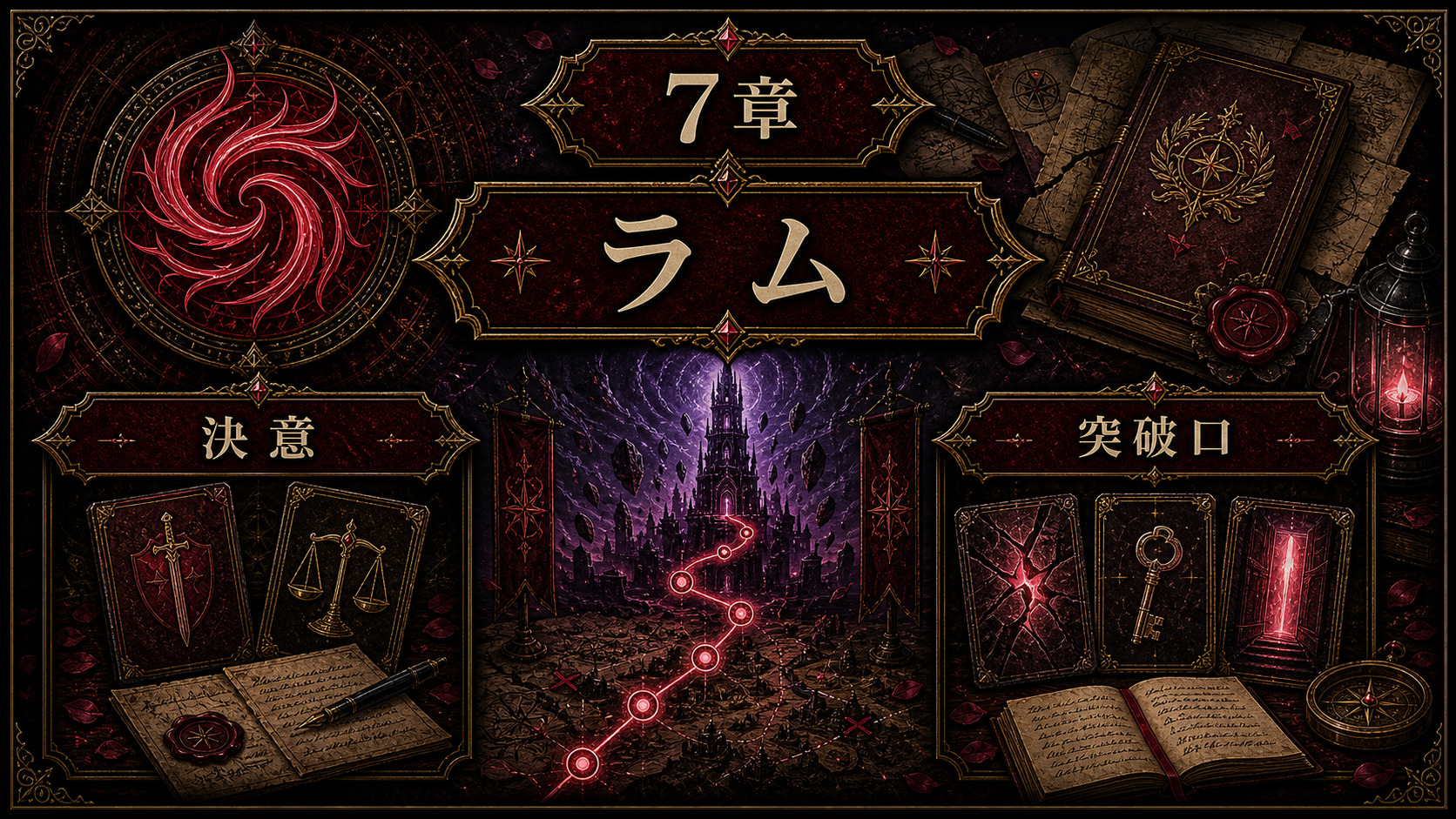 リゼロ25巻7章ラムの要点を示すImage2図解
