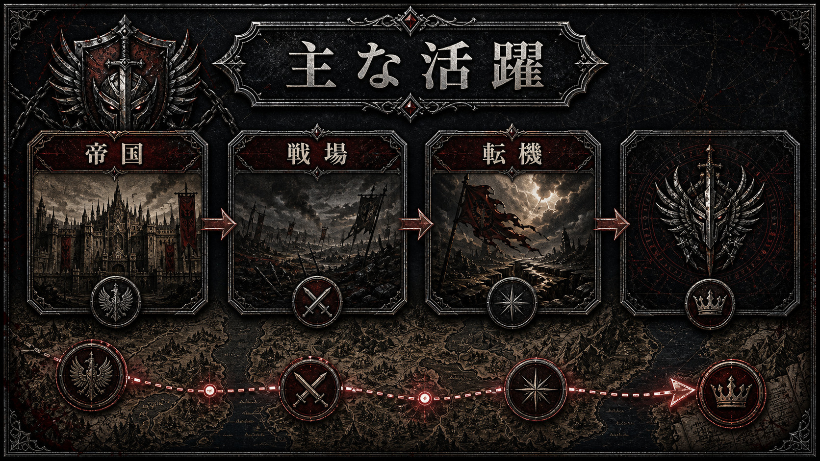モグロ・ハガネの主な活躍を示すImage2図解