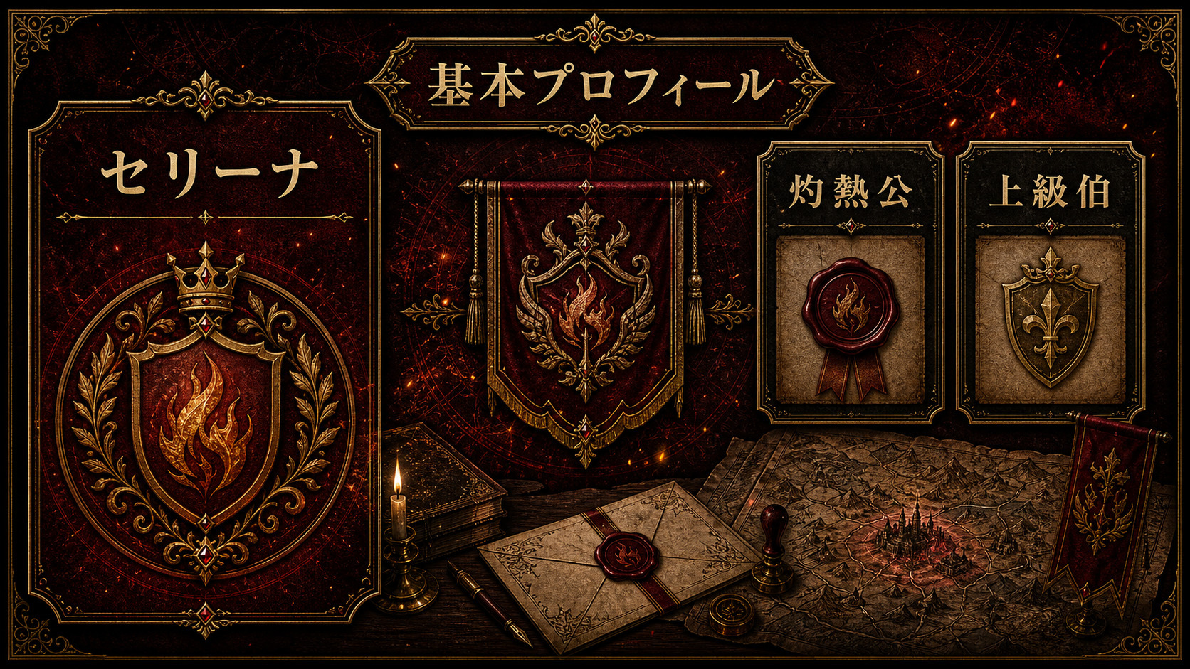セリーナ・ドラクロイの基本プロフィールを示すImage2図解
