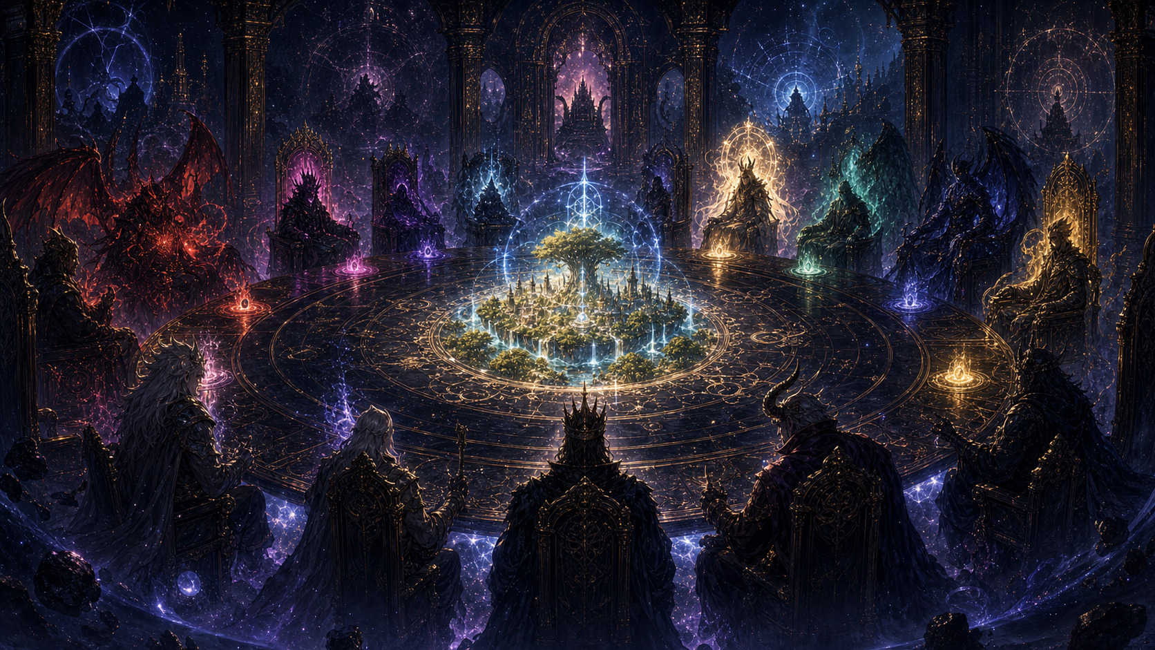 魔王会議で魔国連邦が世界の重要勢力として認められる立場を描いたImage2画像