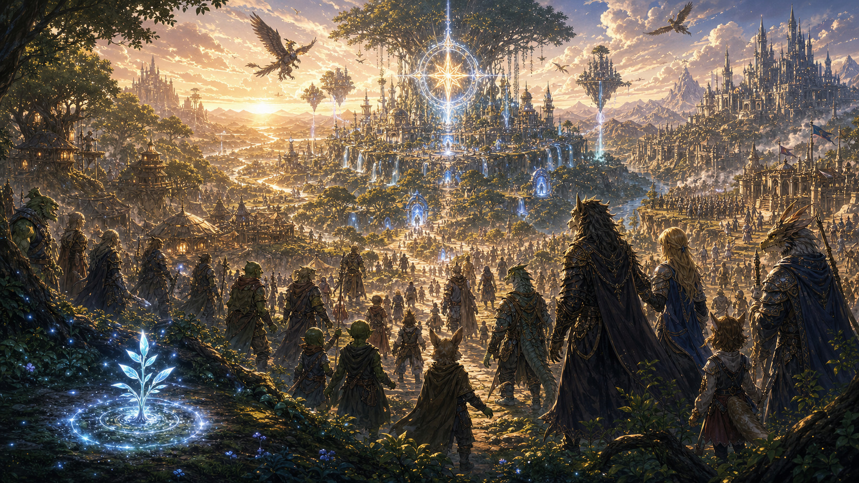 魔国連邦が多種族共存の理念を実現し世界観を変えていく意義を描いたImage2画像