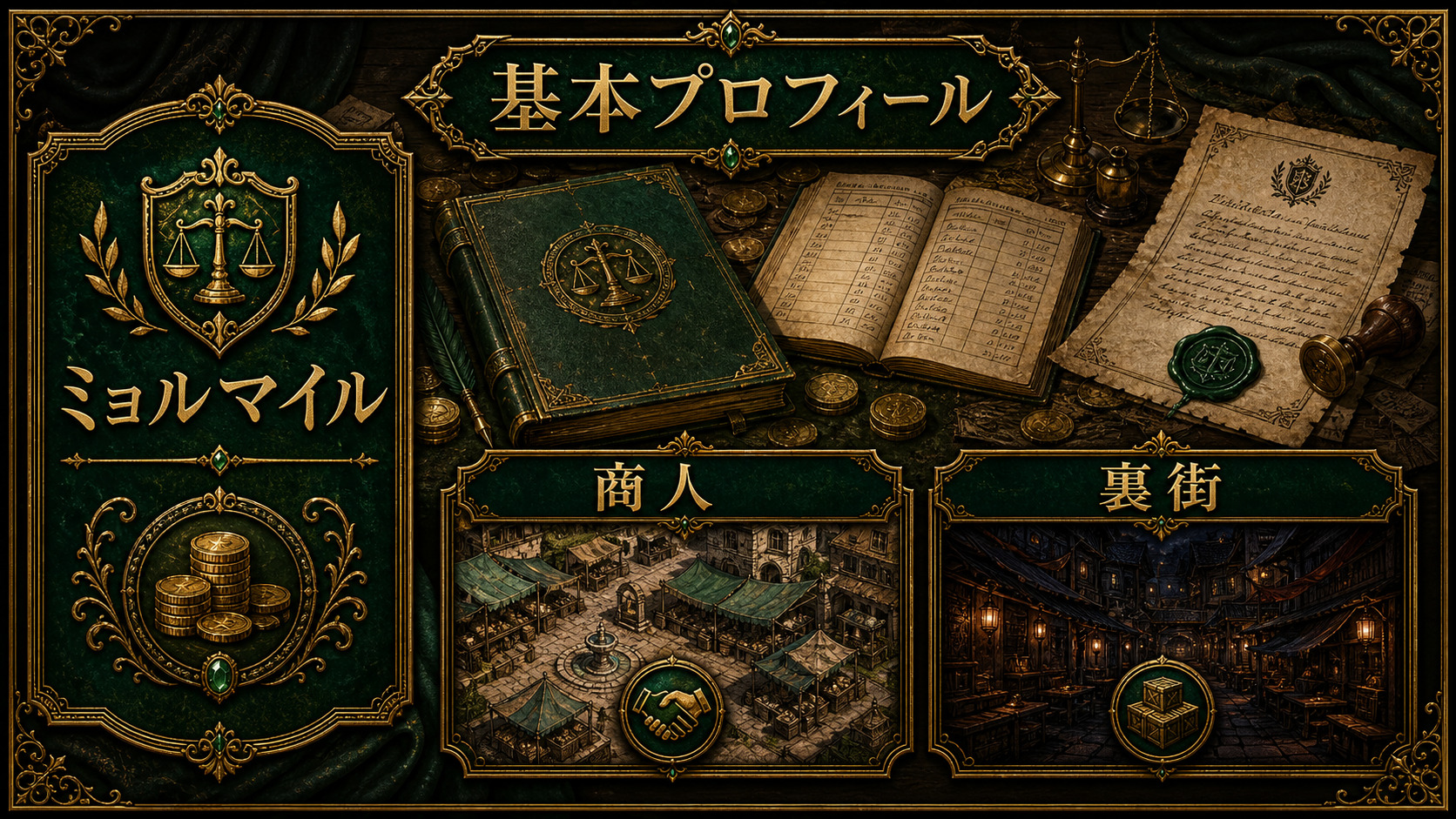 ミョルマイルの基本プロフィールを示すImage2図解