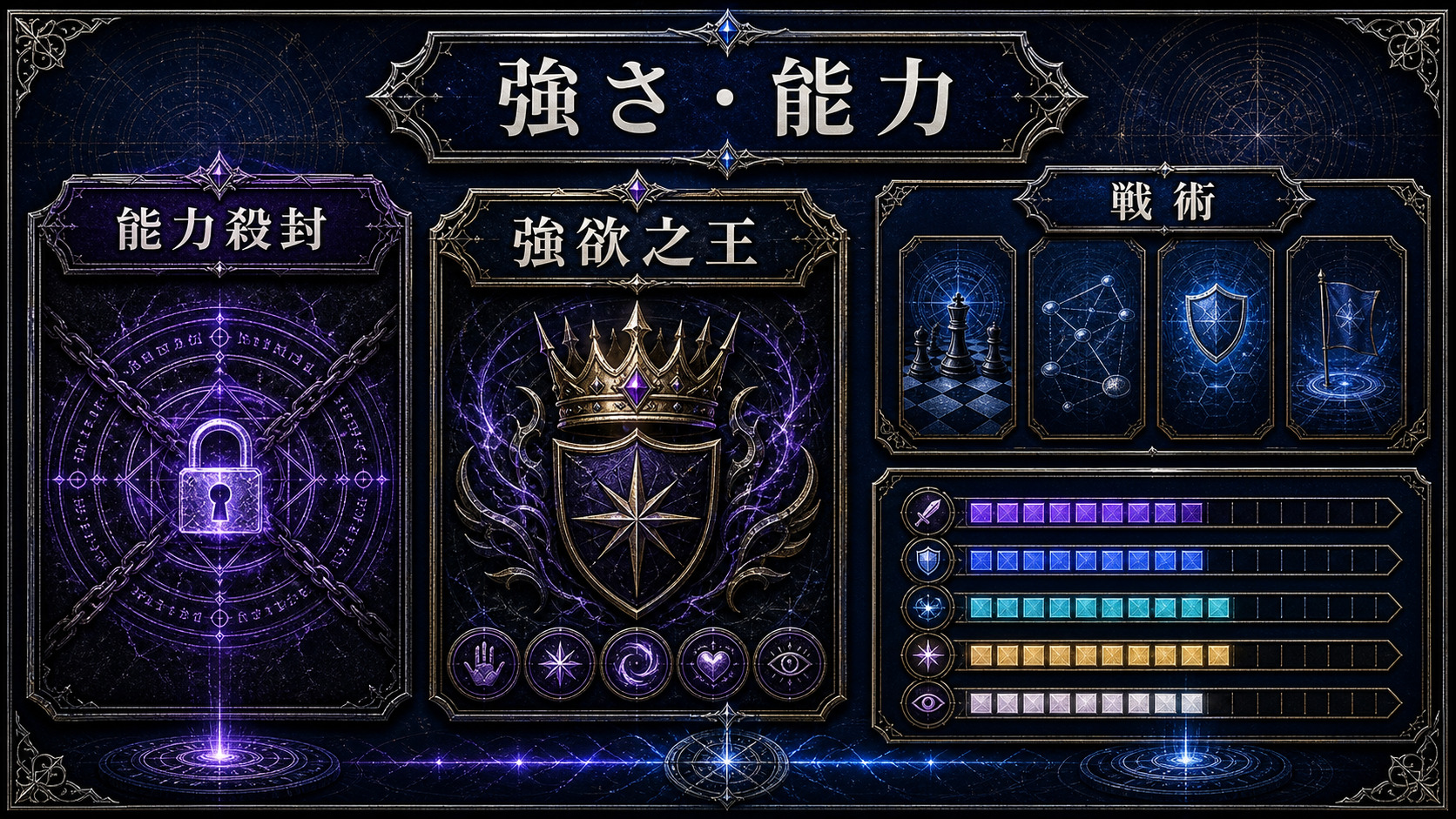 強欲之王マモンの能力詳細を示すImage2図解