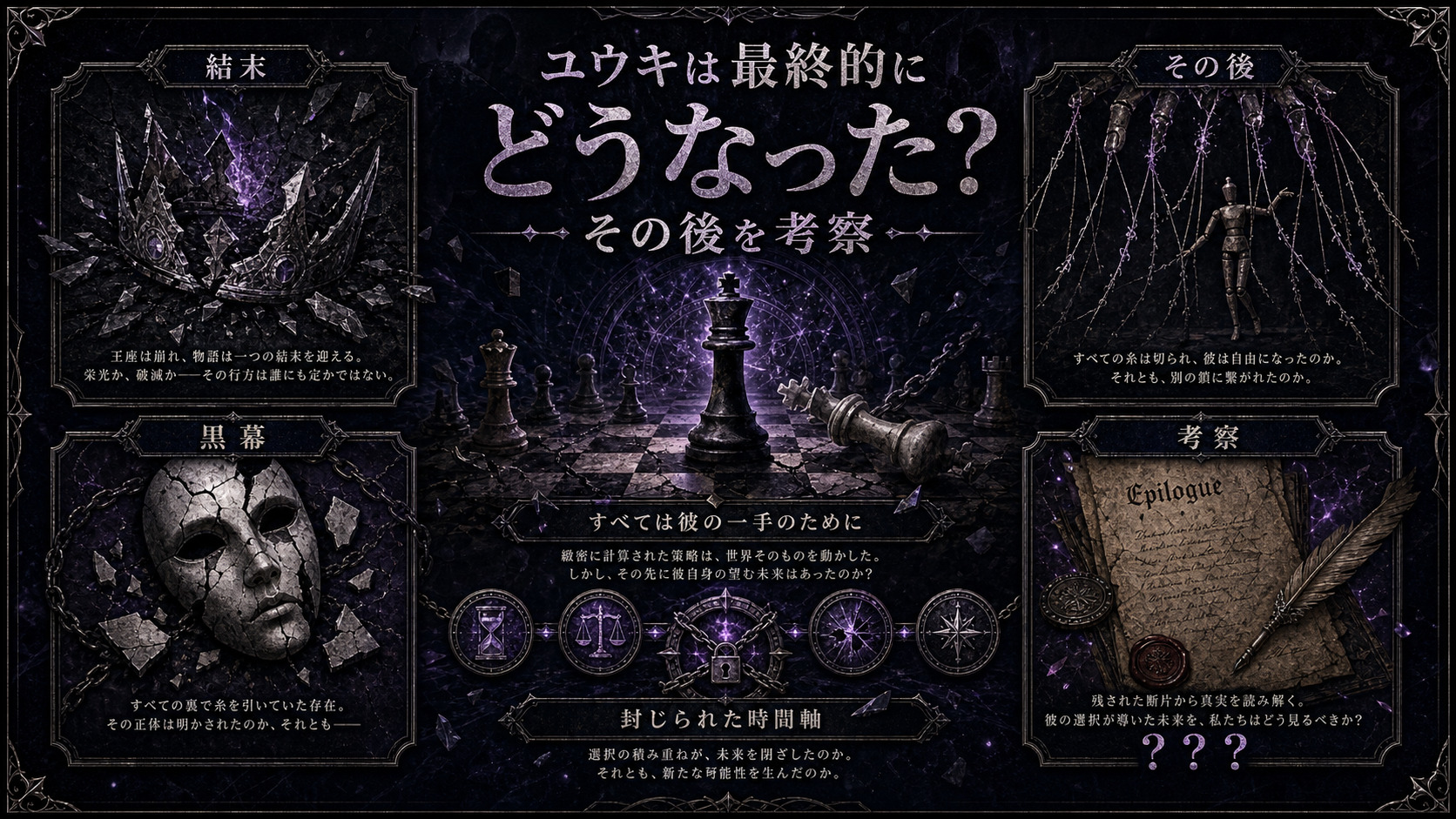 ユウキの結末とその後の考察を示すImage2図解