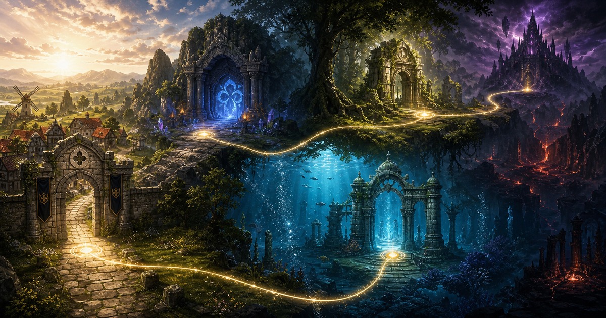 ブラッククローバーの各編の見どころを旅路として整理する画像