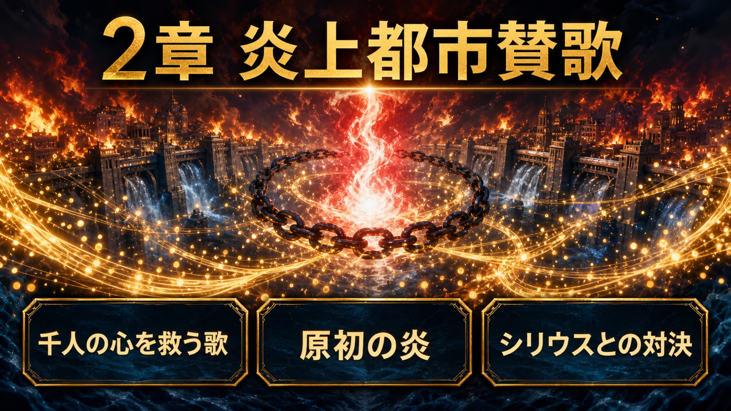 リゼロ19巻2章の千人を救う歌と原初の炎によるシリウス戦を整理した図解