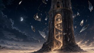 リゼロ原作小説23巻の記憶喪失とプレアデス監視塔を象徴するアイキャッチ
