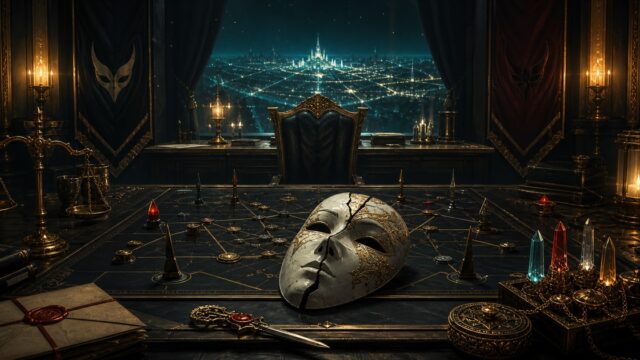 転スラのユウキが持つ黒幕としての二面性と策略を象徴するアイキャッチ画像