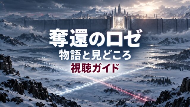 奪還のロゼの物語と見どころを紹介する視聴ガイド