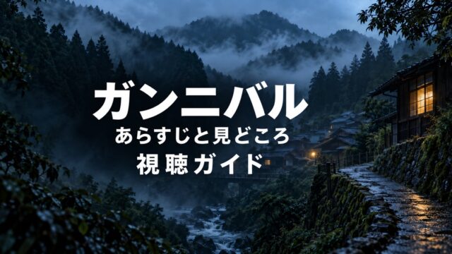 ガンニバルのあらすじと見どころを紹介する視聴ガイド