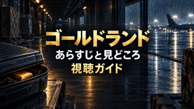 ゴールドランドのあらすじと見どころを紹介する視聴ガイド