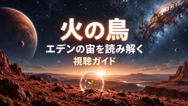 火の鳥のエデンの宙を読み解くを紹介する視聴ガイド