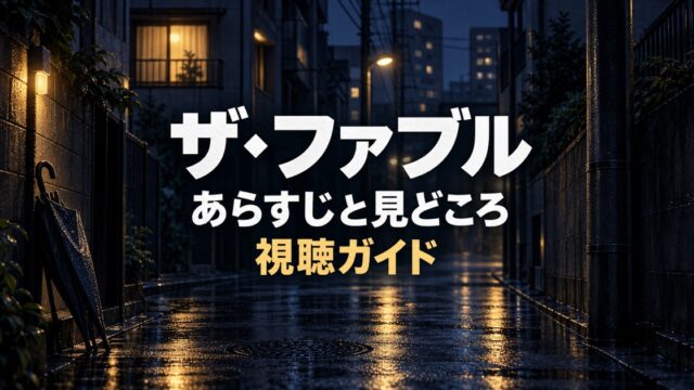 ザ・ファブルのあらすじと見どころを紹介する視聴ガイド