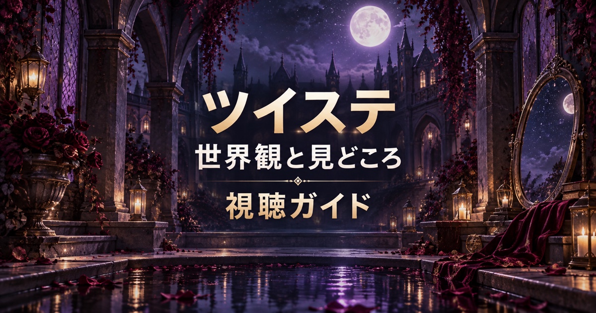 ツイステの世界観と見どころを紹介する視聴ガイド