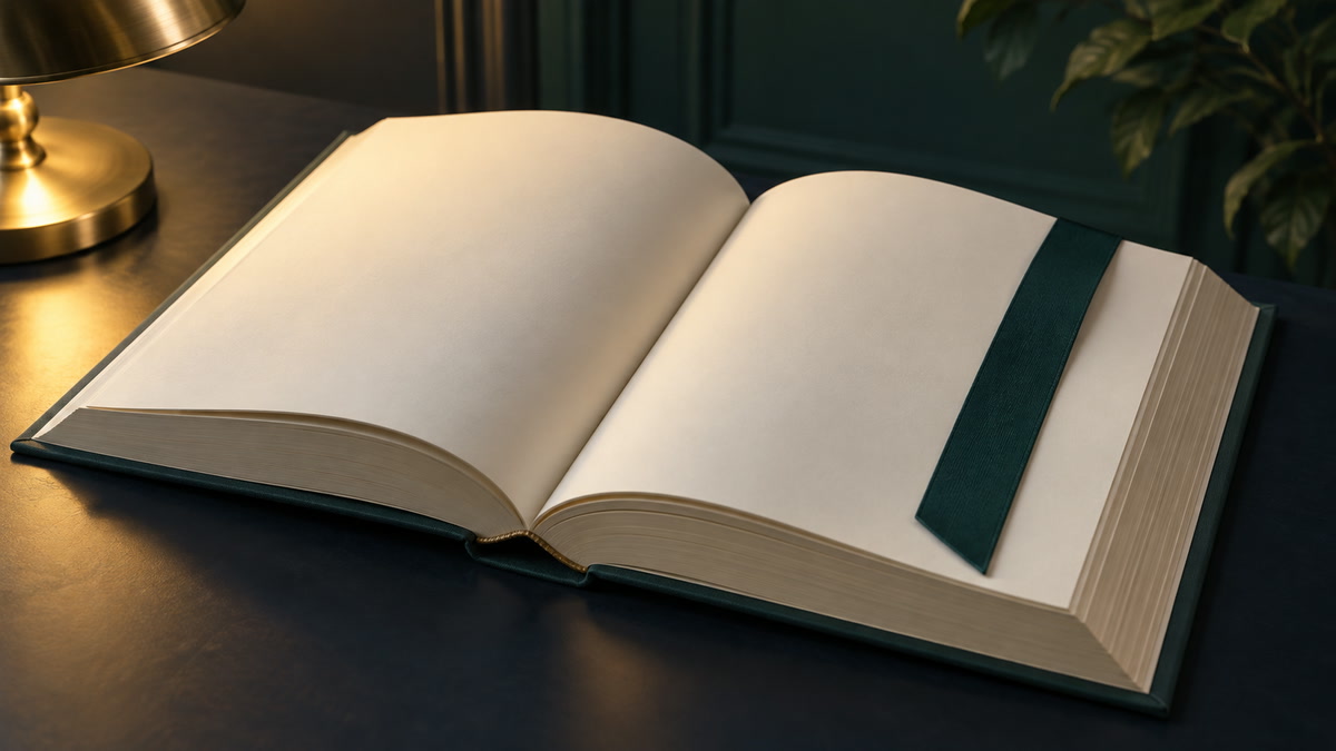 本の途中にある栞で読み飛ばさない読書開始点を表す
